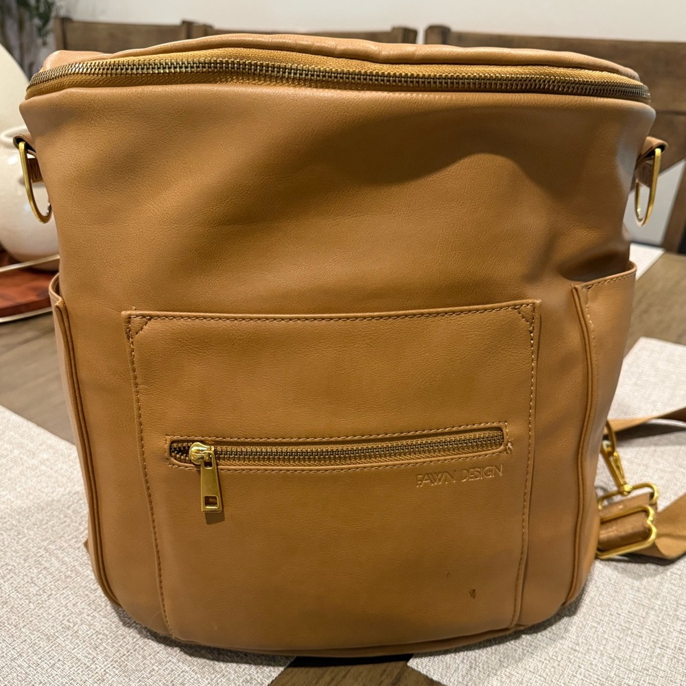 Fawn Design Diaper Bag- Tan